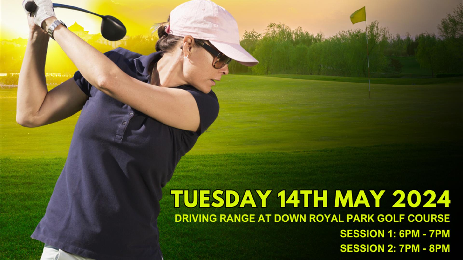 Poster for Ladies Golf Free Taster Event