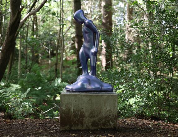 The Poet sculpture in Hillsborough Forest