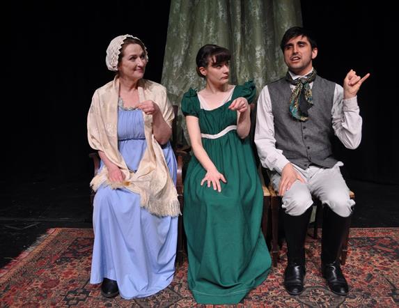 Image is of characters in Little Women