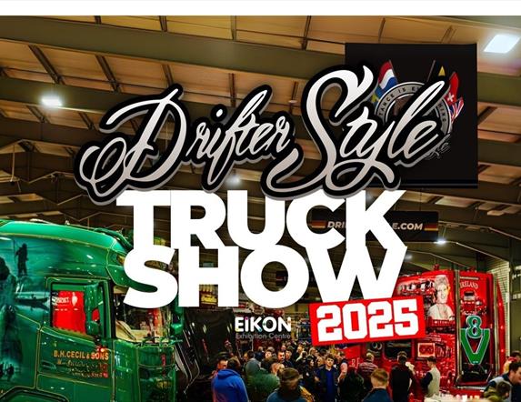 Image is of visitors at the Drifterstyle Truck Show 2025