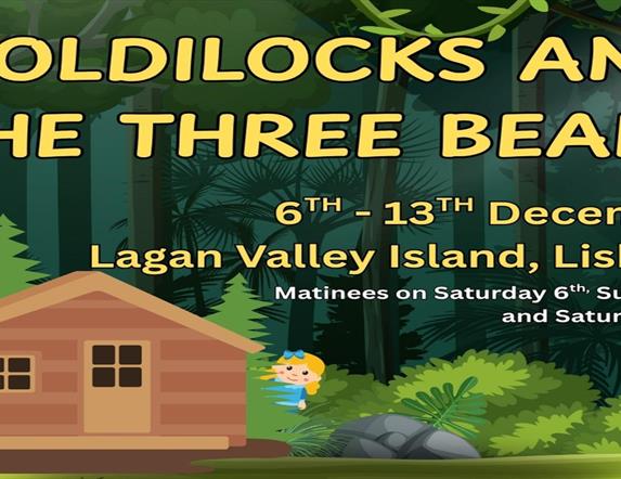 Image is of poster of Goldilocks and the Three Bears