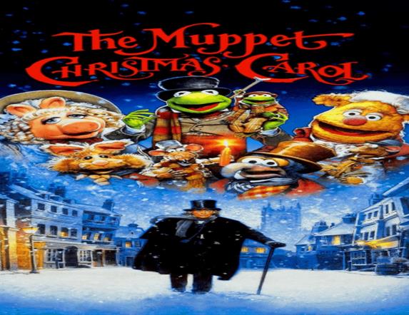 Image is of the film The Muppet Christmas Carol