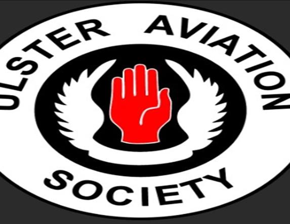 Image is the logo of the Ulster Aviation Society