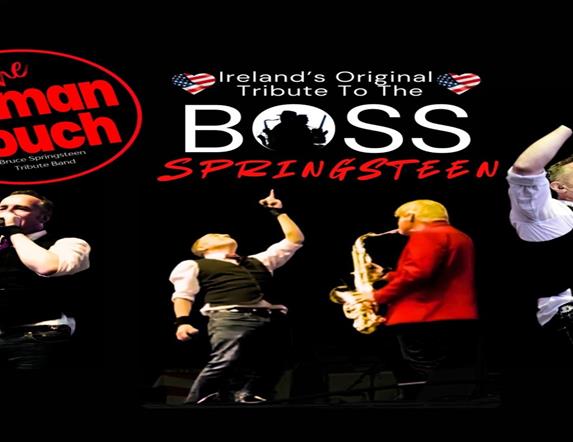 Image shows members of the Bruce Springsteen Tribute band.