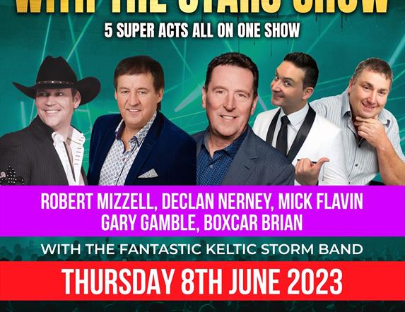Poster with Summer Country with the Stars Show