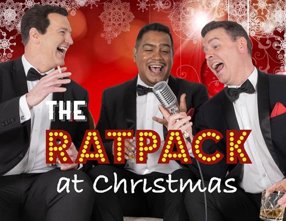 Image of three men laughing