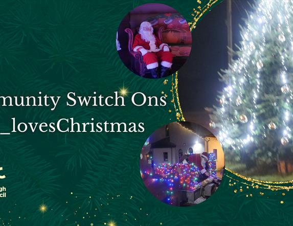 Poster for Community Switch Ons from LCCC