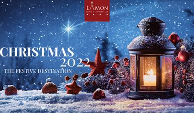 Picture showing a lit candle in a lantern with a starry sky