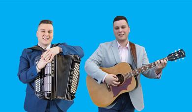 Picture of Brandon McPhee on Accordion