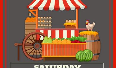 Image is of poster of Country Market being held in Drumbo Village