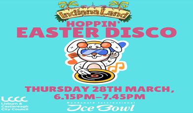 Poster for Easter Disco at Indiana Land