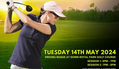Poster for Ladies Golf Free Taster Event