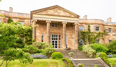 View of Hillsborough Castle and gardens