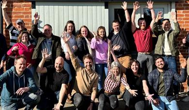 Image is of a group of young farmers in Northern Ireland