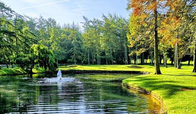 Image of water and trees at Golf Club
