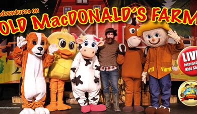 Picture of the characters from Old McDonalds Farm