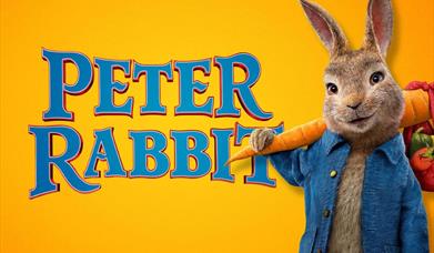 Image is poster of Peter Rabbit movie