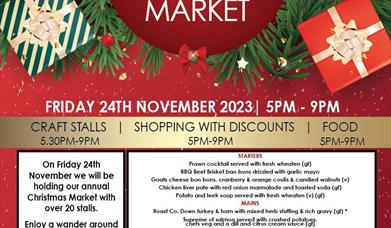 Poster for Festive Christmas Market
