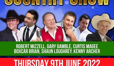 Image is a poster advertising The Summer Country Show