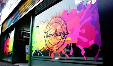 Outside image of Thornburys Cafe Lisburn