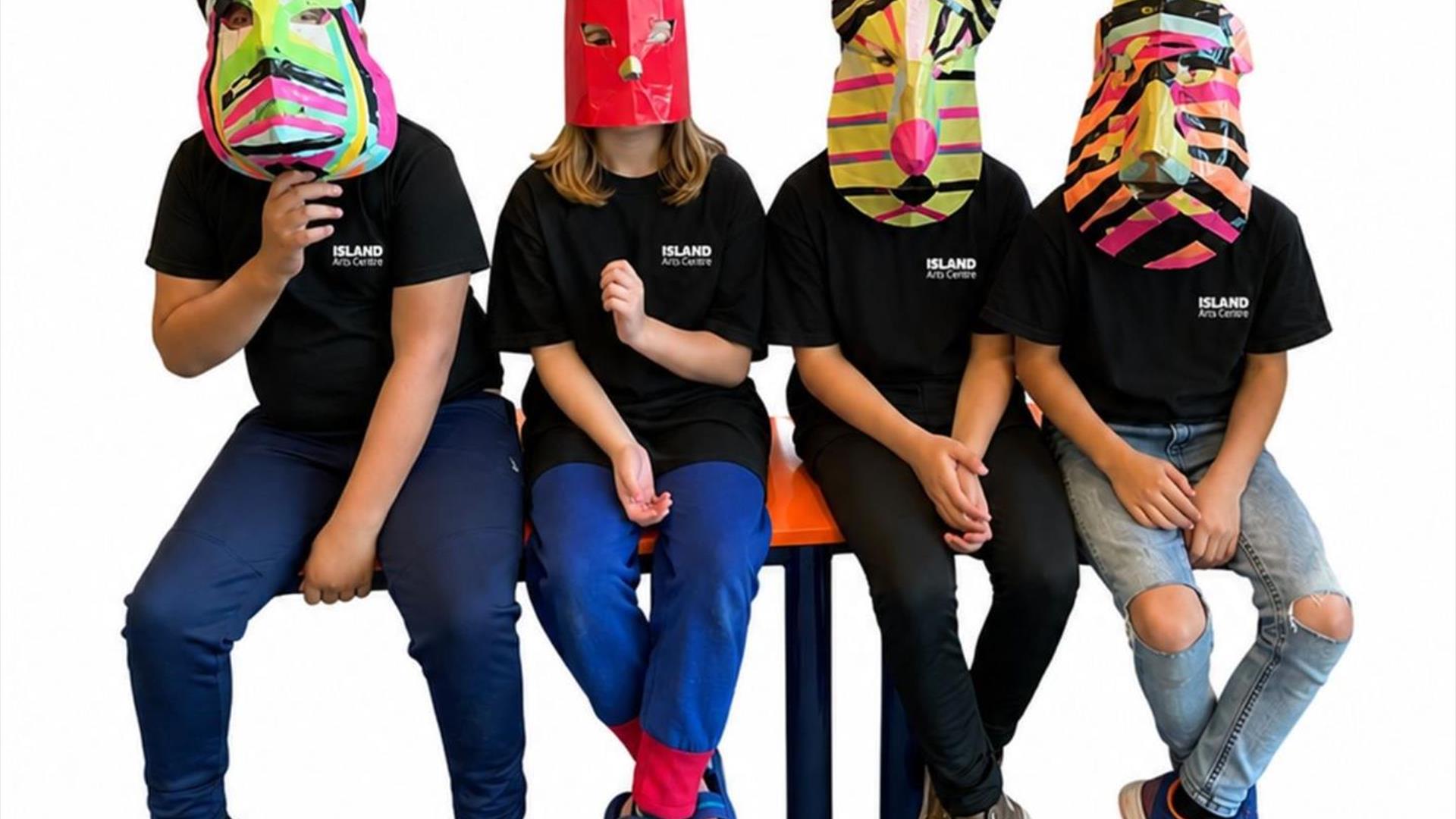 Masked children