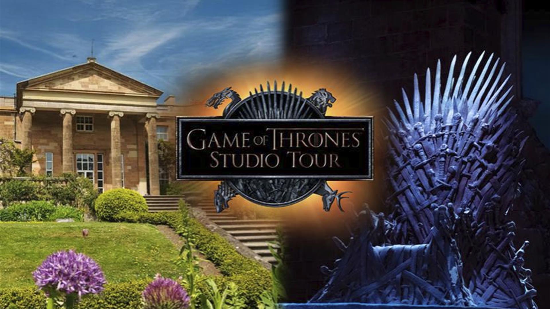 Artwork for Game of Thrones Studio Tour NI and Hillsborough Castle and Gardens .