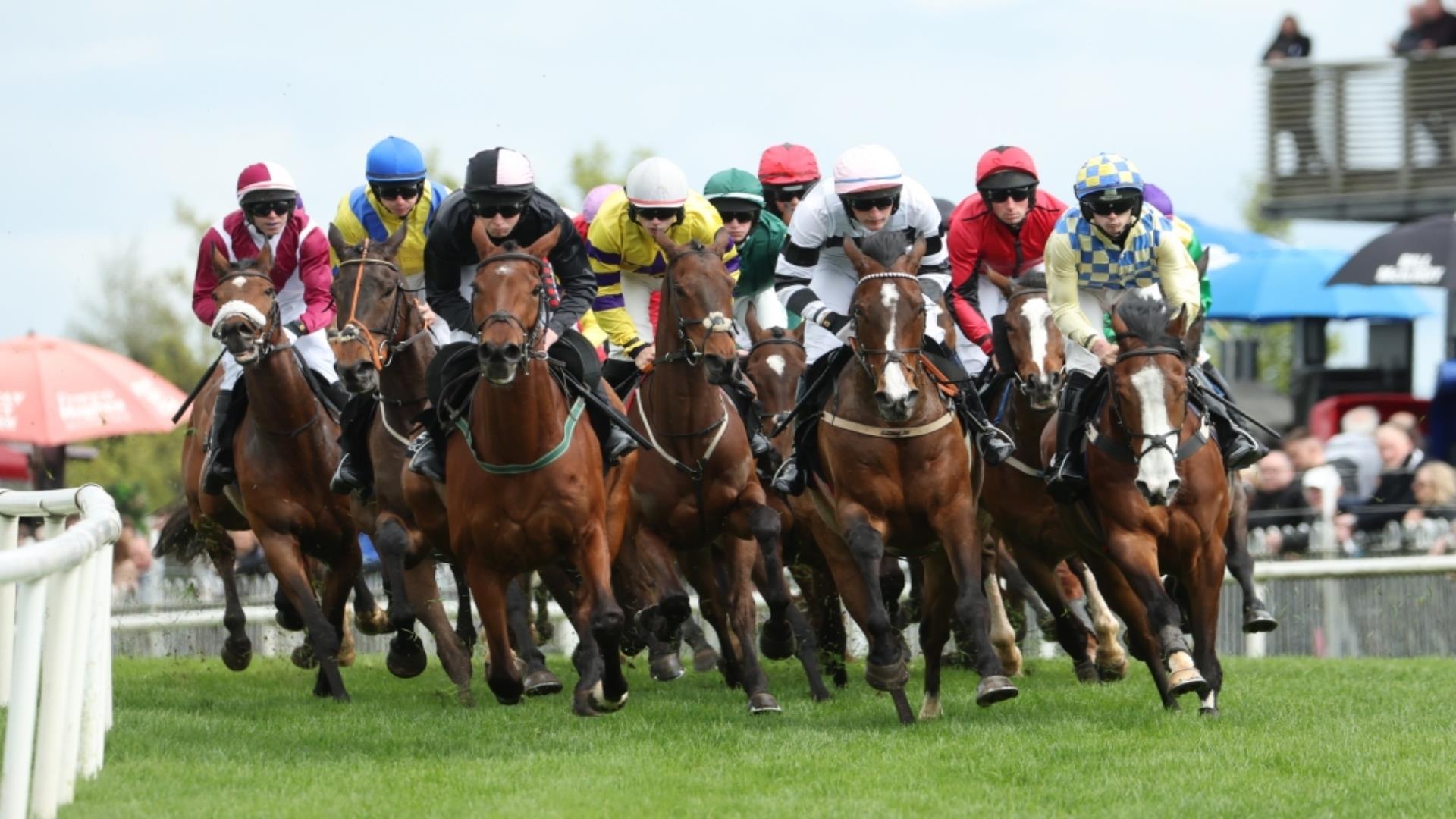 Image shows Jockey riders on race day
