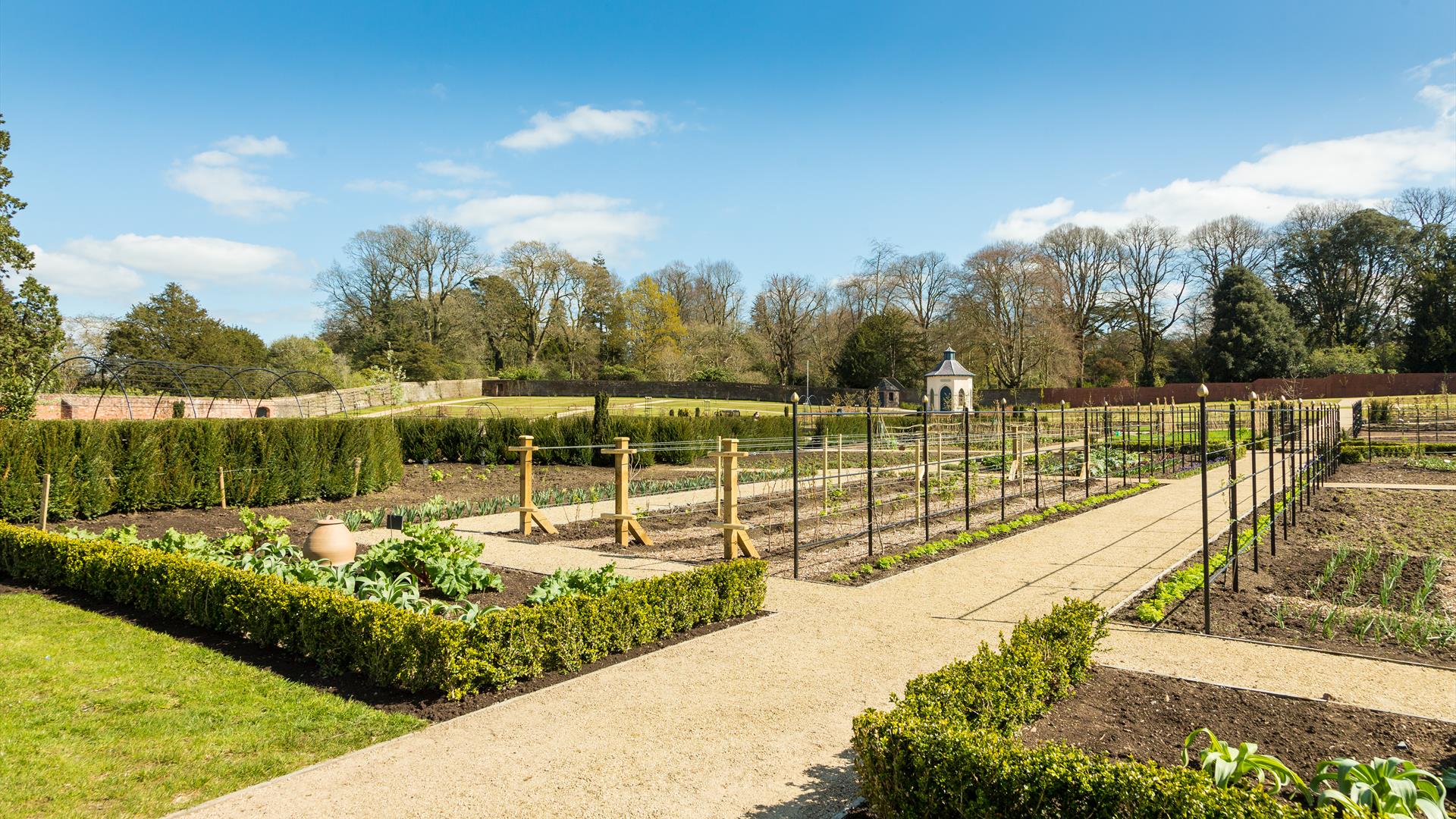 The walled Garden at Hillsborough Castle