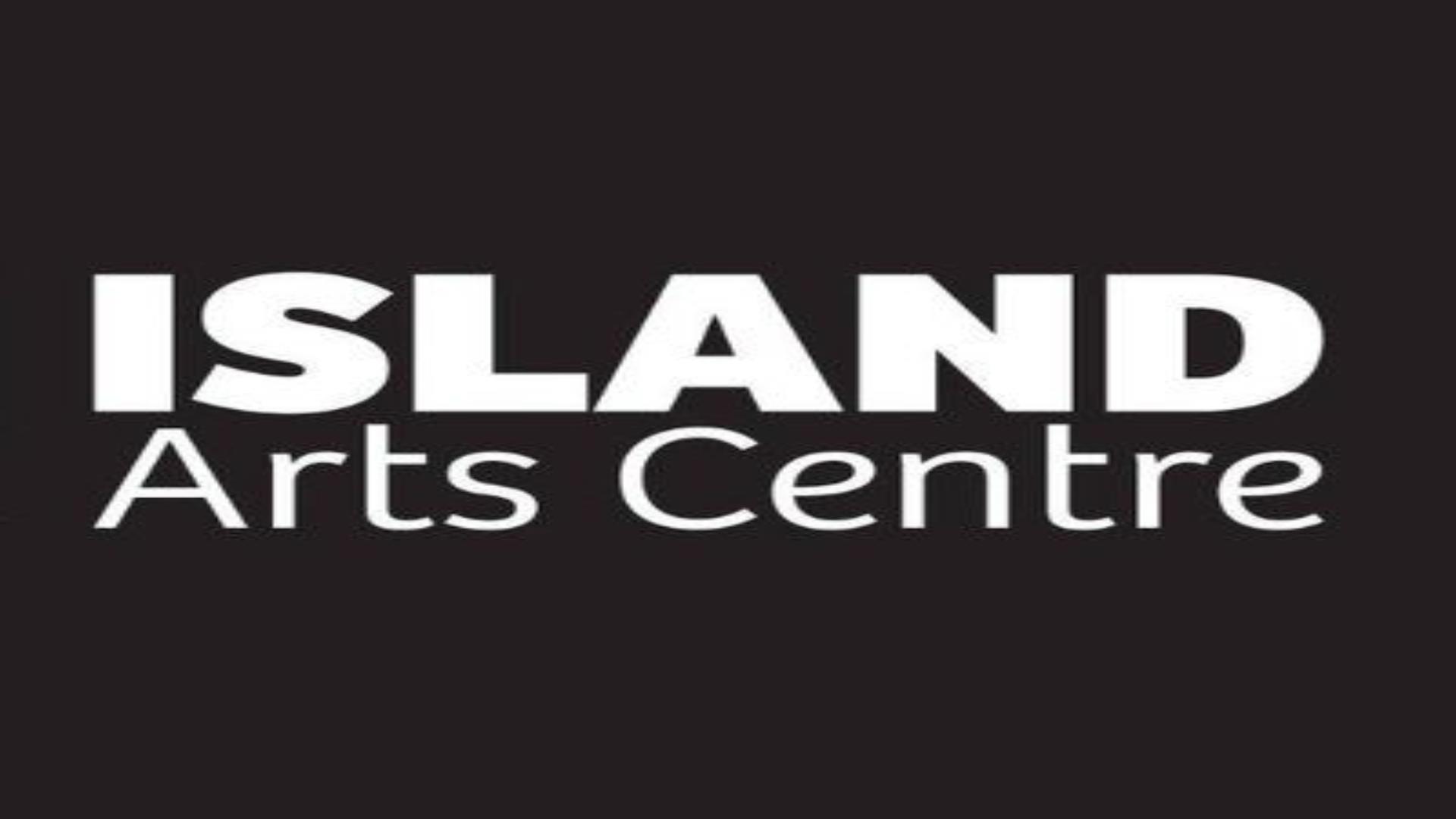 Image shows ISLAND Art Centre branding