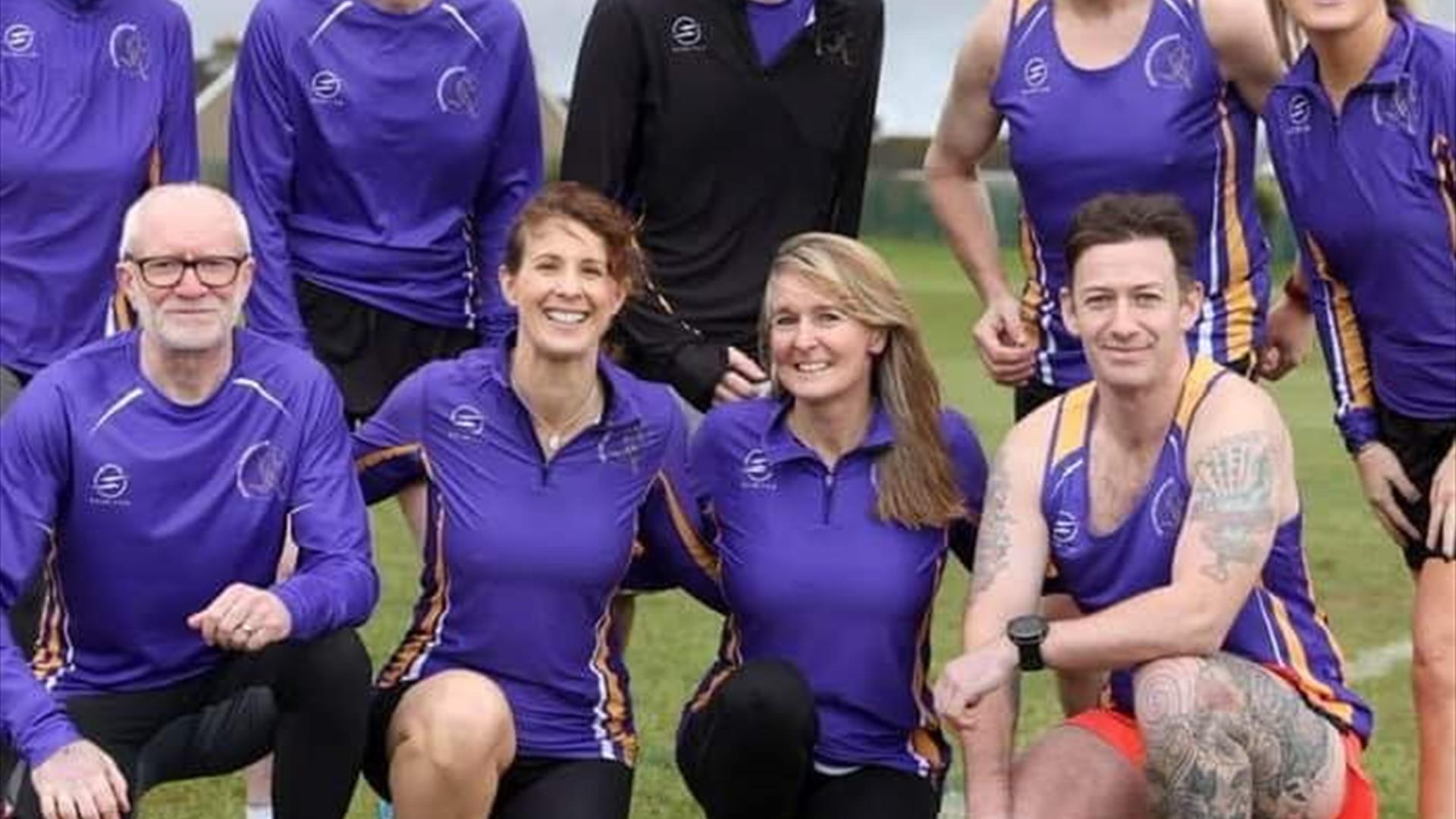 Image is of members of the Jog Lisburn club re the City of Lisburn 5K race