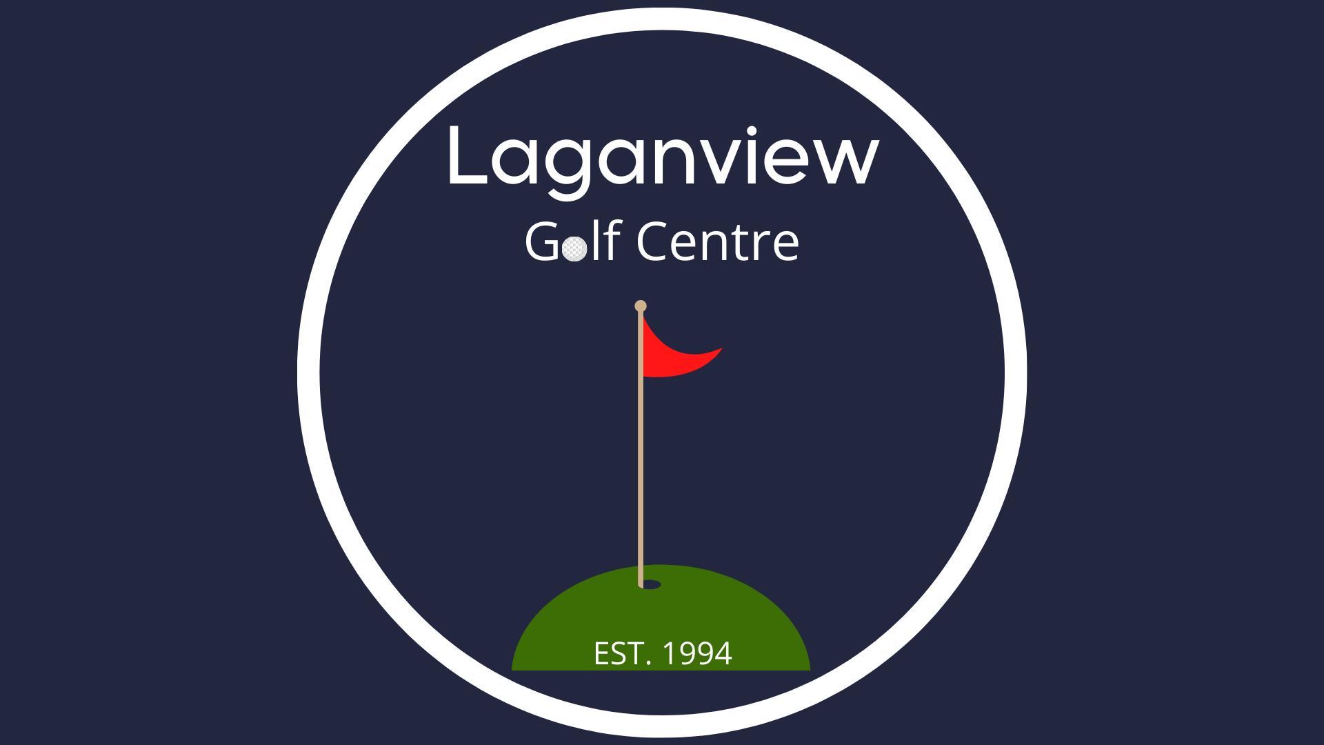 Image is the logo for Laganview Golf Centre