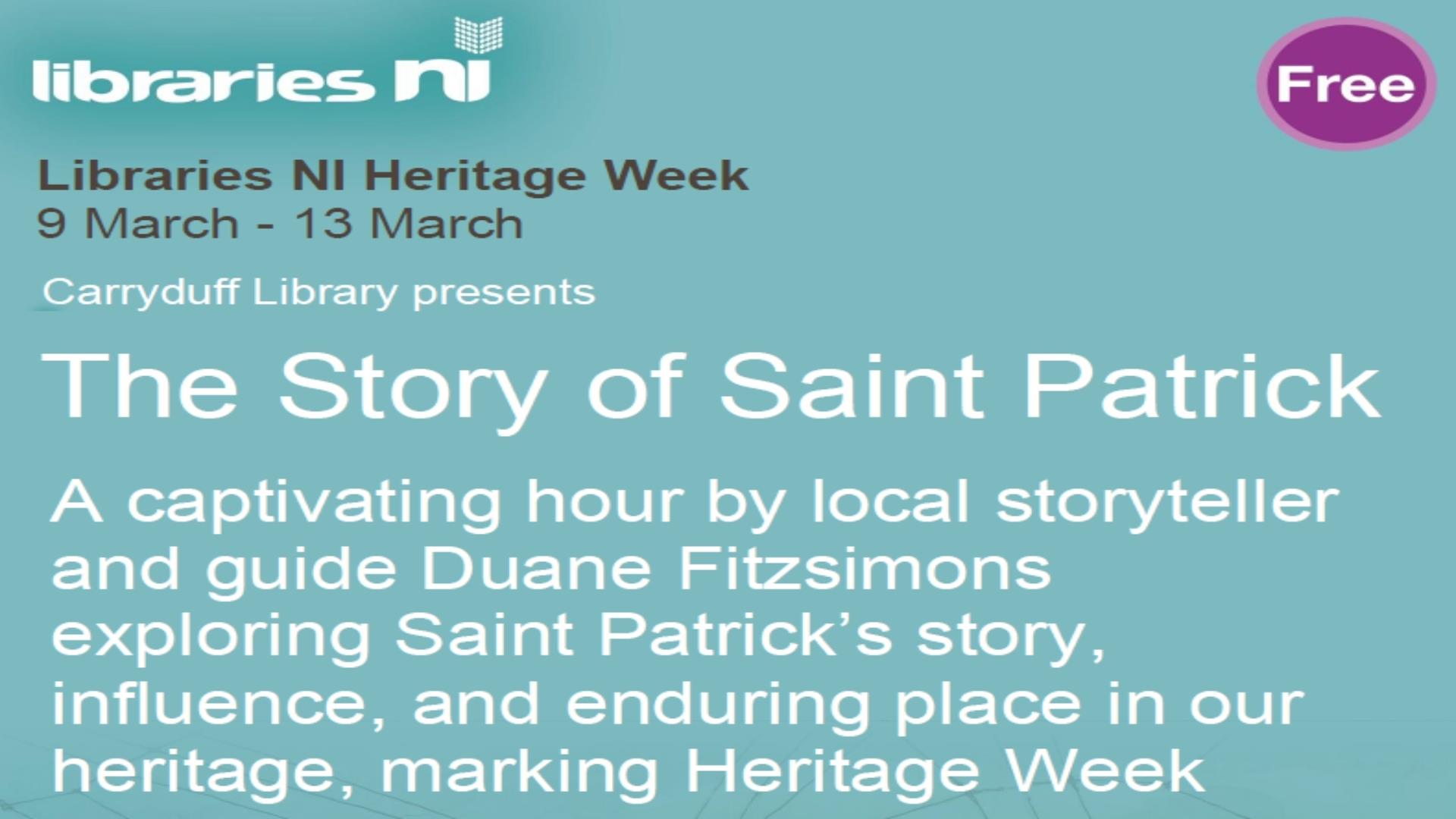 The Story of Saint Patrick Event Poster
