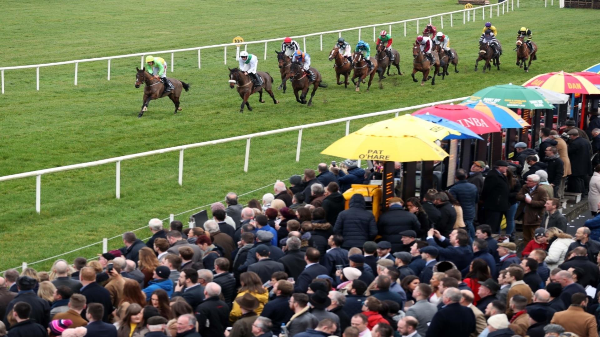 Image shows race day at Down Royal Racecourse