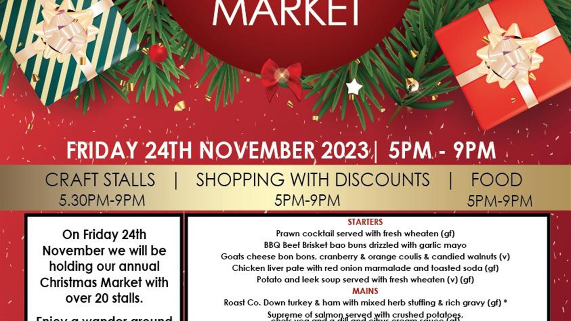 Poster for Festive Christmas Market