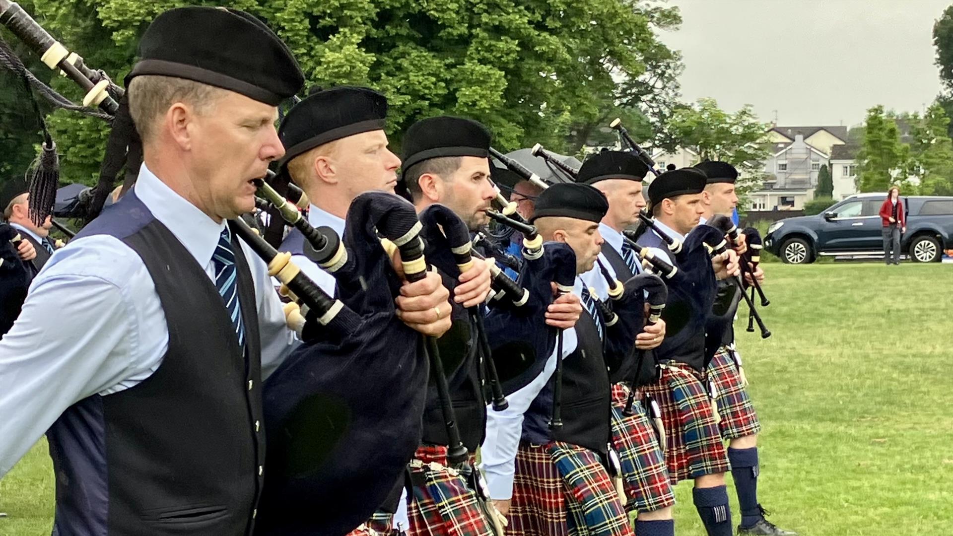 Lisburn & Castlereagh Pipe Band + Drum Major Championships