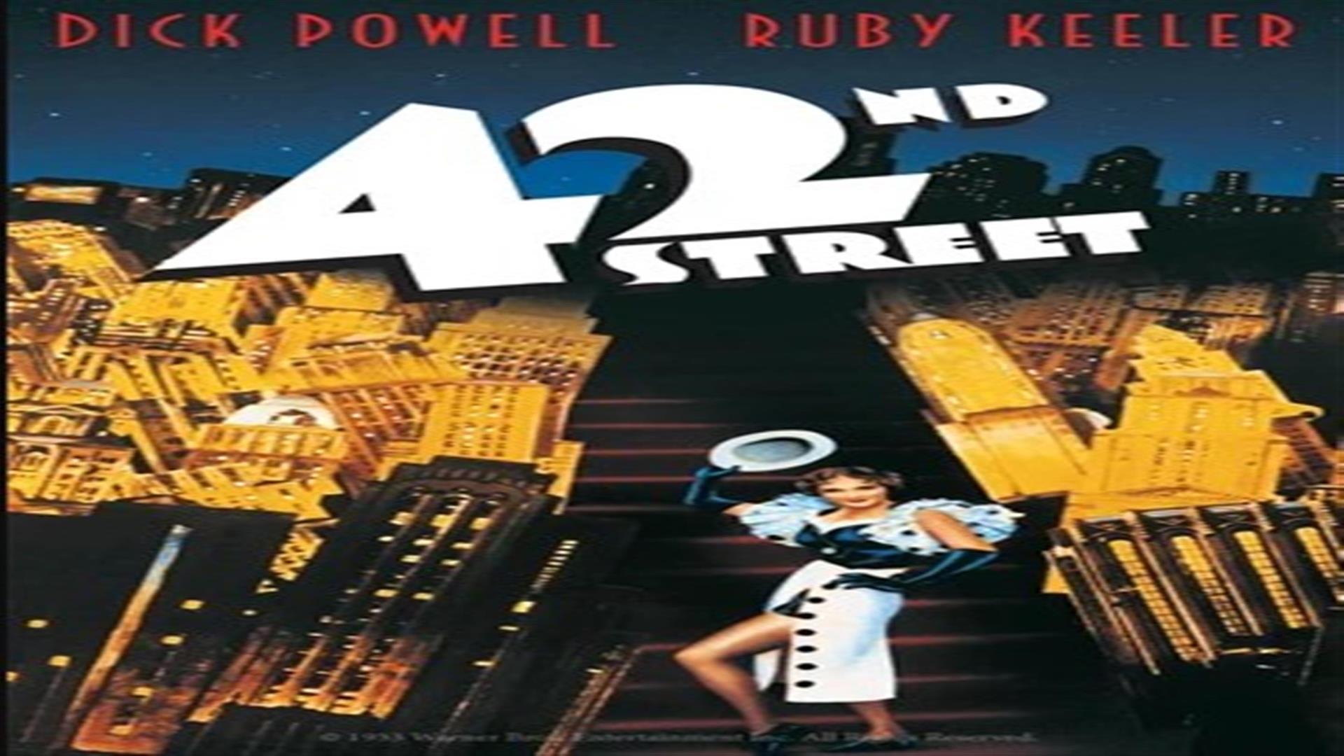 Image is poster for the film 42nd Street