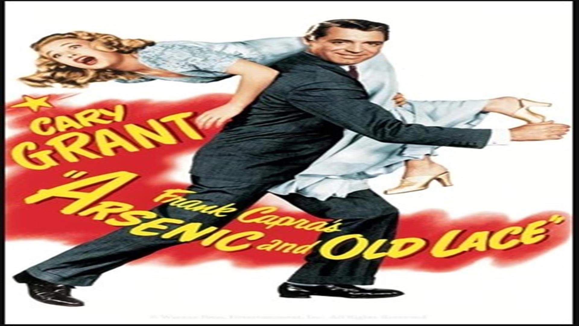 Image is poster of actors in the film Arsenic and Old Lace