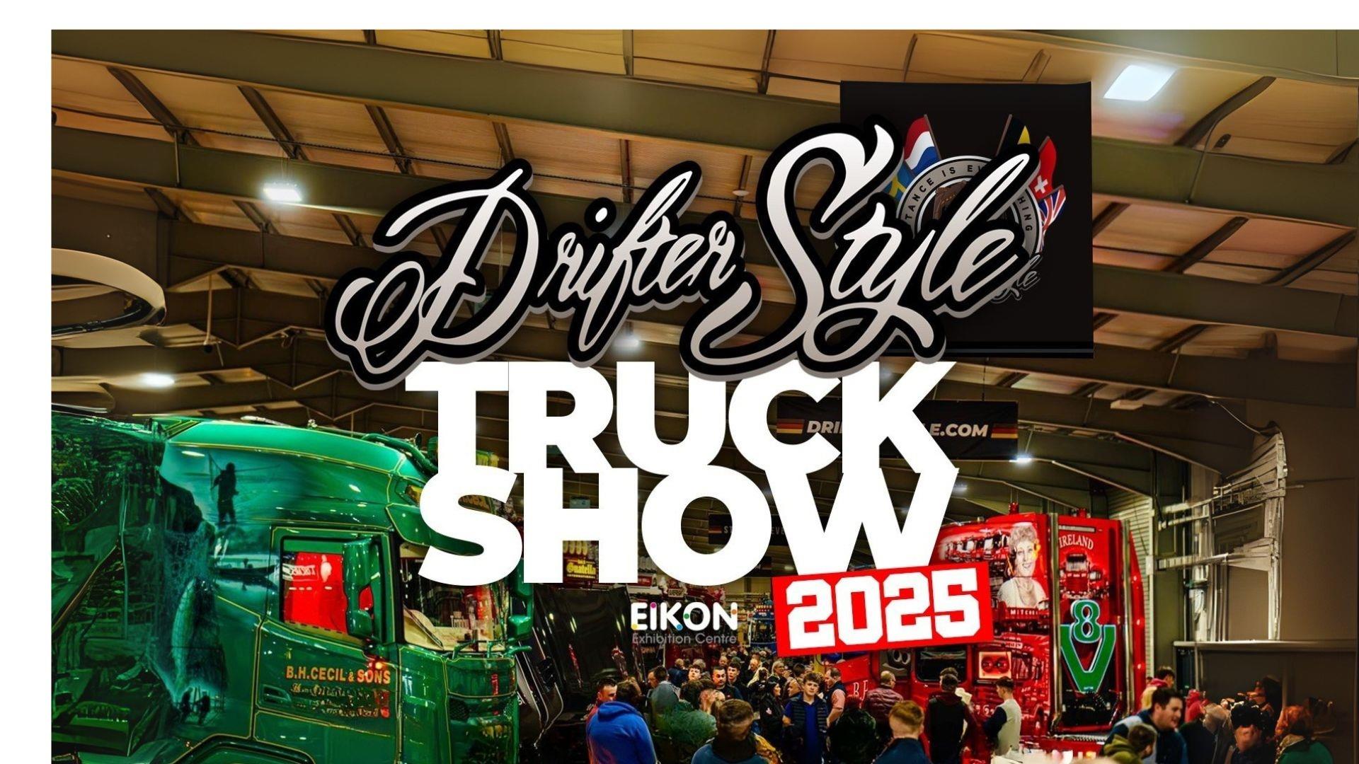 Image is of visitors at the Drifterstyle Truck Show 2025