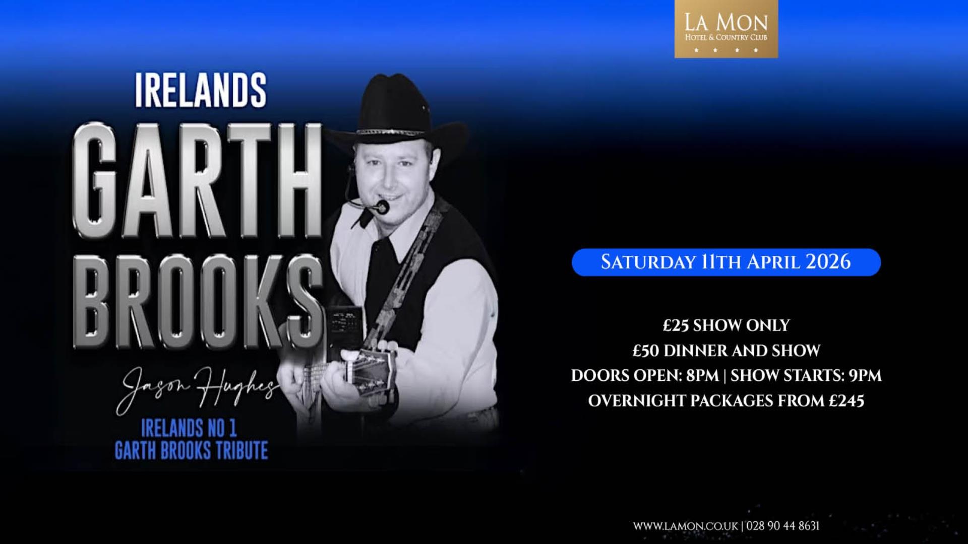 Image is of Garth Brooks tribute act