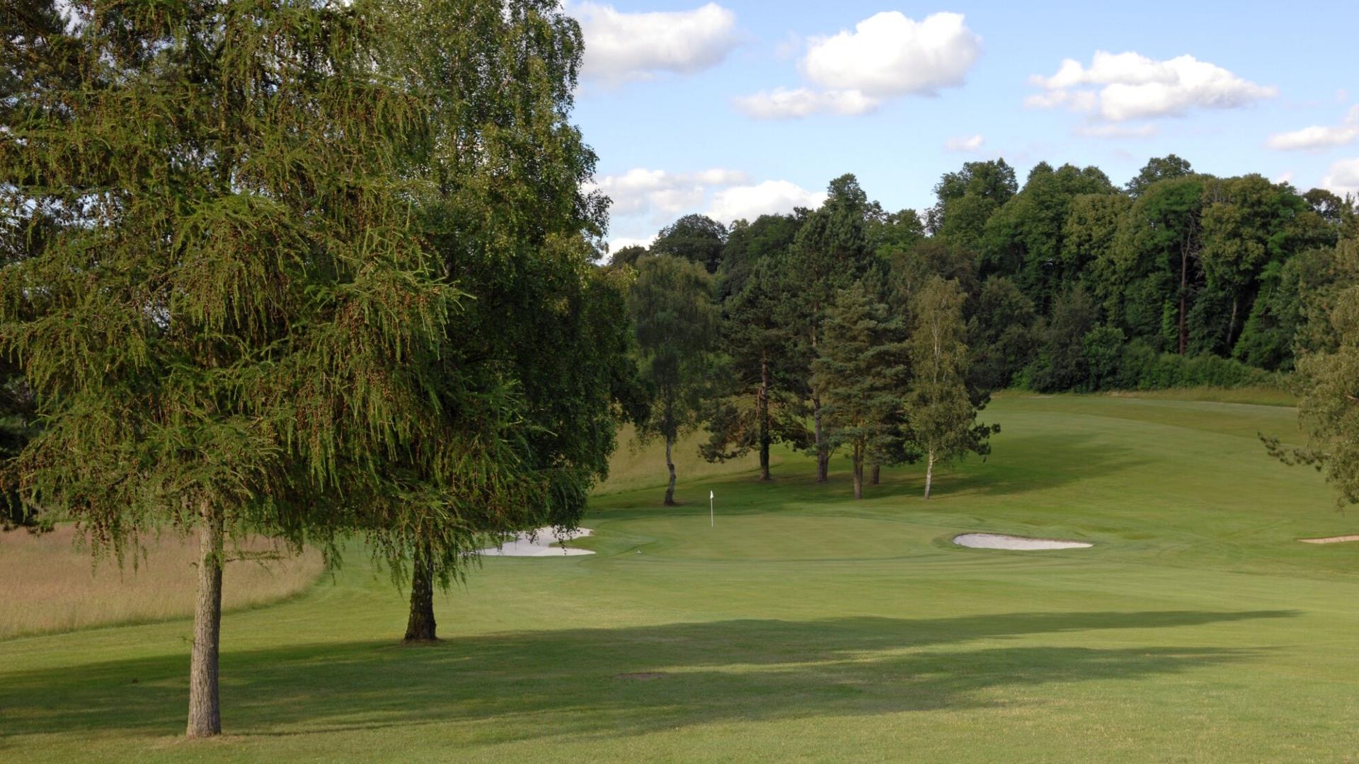 Image is of golf course at Temple Golf Club