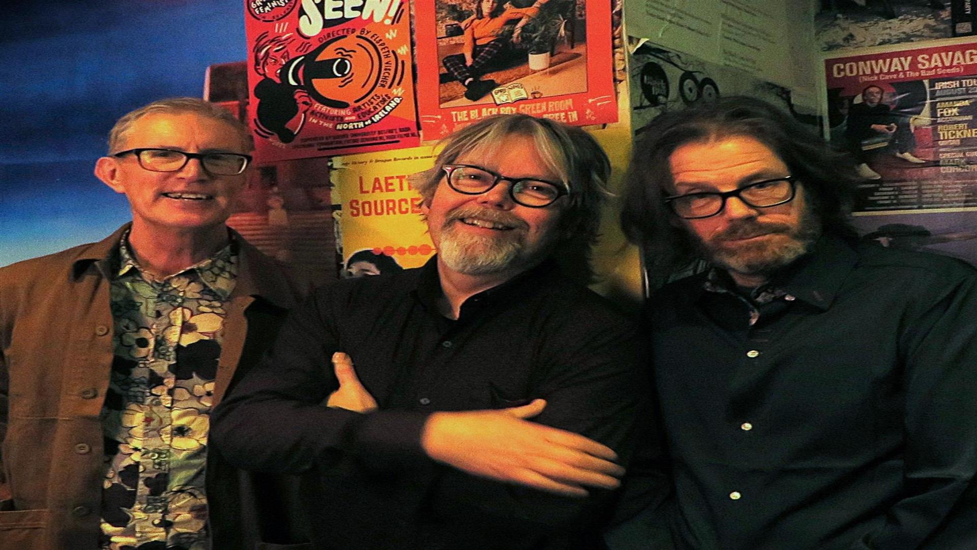 Image is of musicians The Boondocks