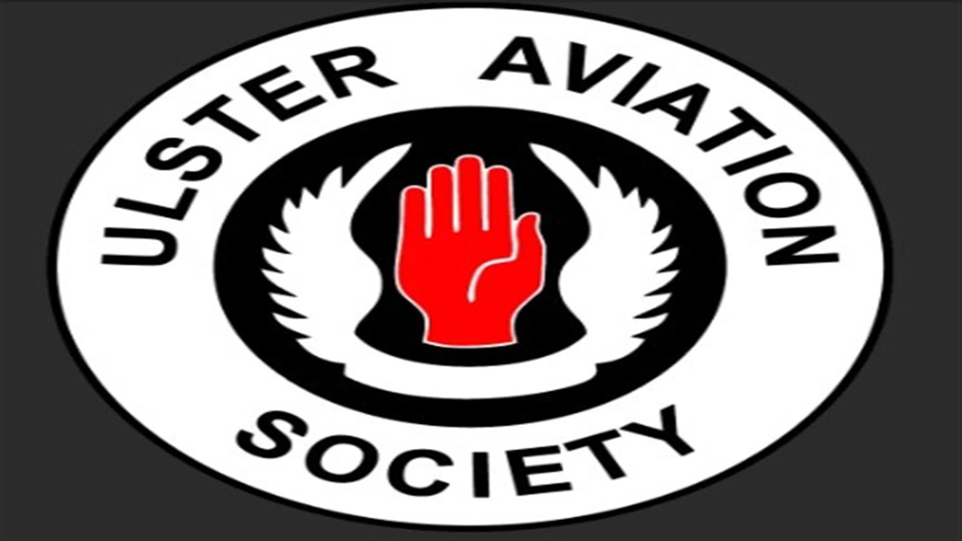 Image is the logo of the Ulster Aviation Society