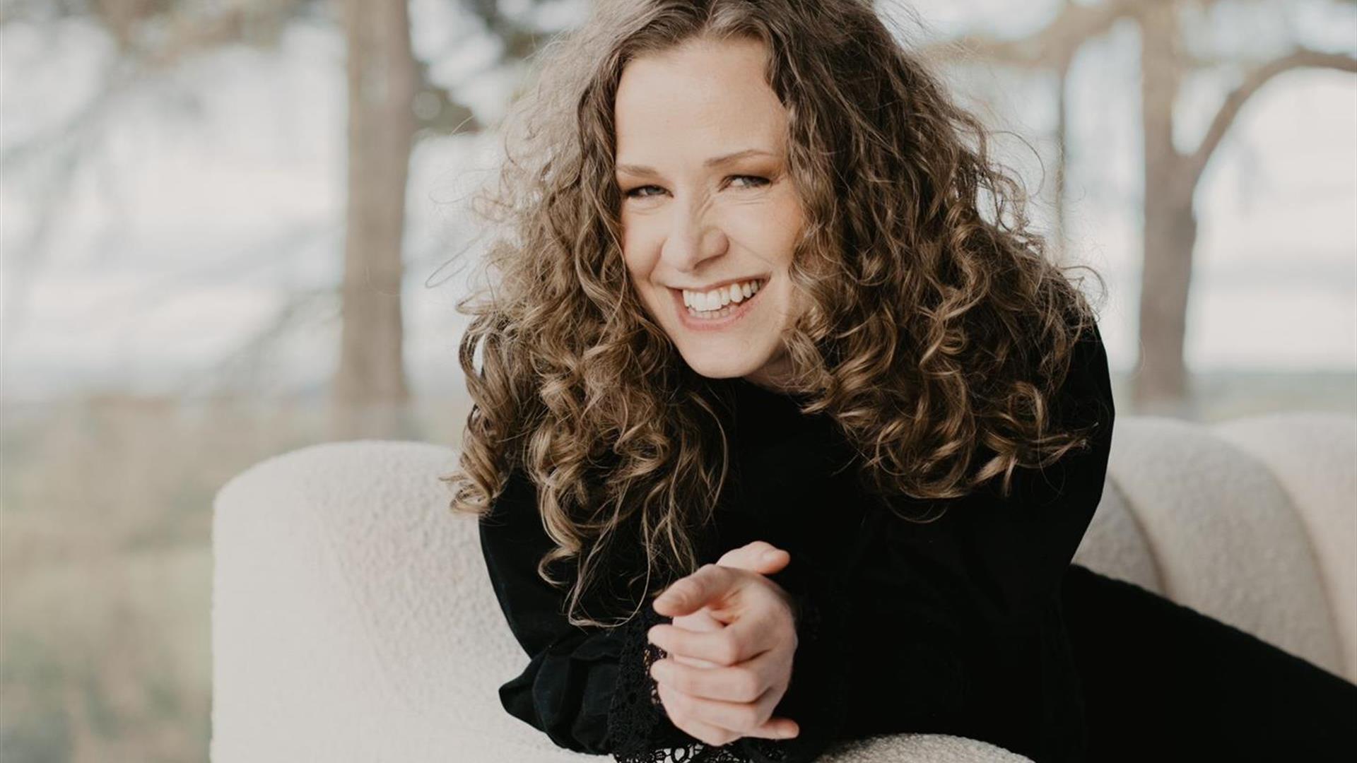 Image is of musician Ruth Trimble