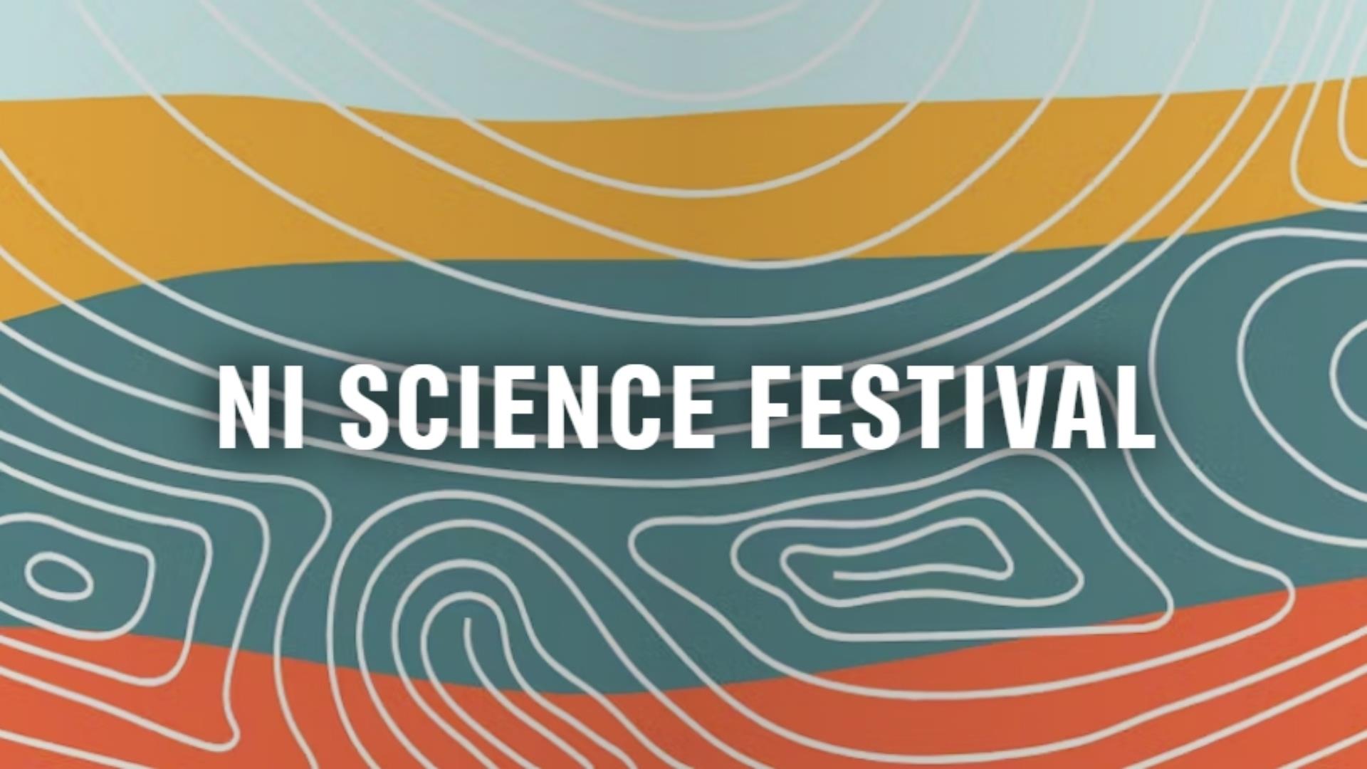 Image shows NI Science Festival poster.