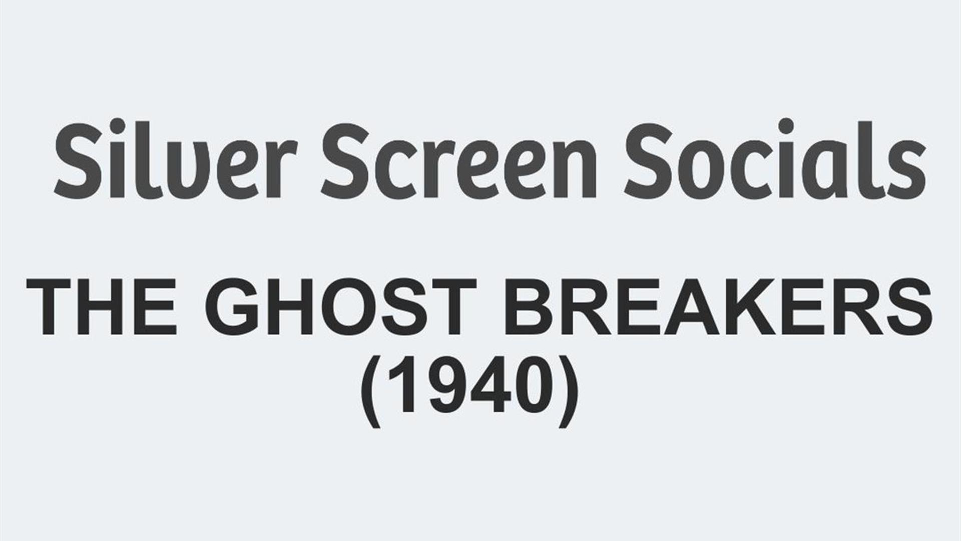 Image is of poster for film The Ghost Breakers at the ISLAND Arts Centre