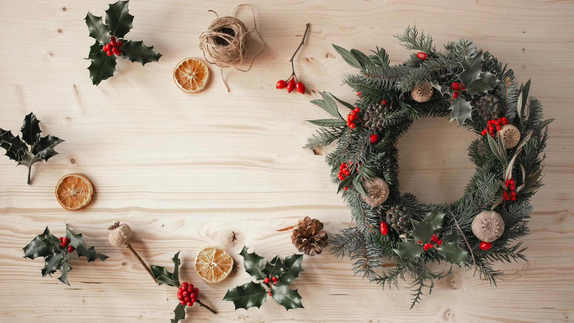 Wreath making class