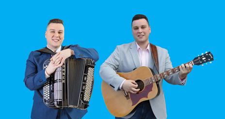 Picture of Brandon McPhee on Accordion