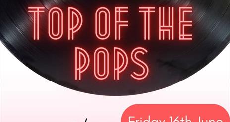Poster with Top Of The Pops written on it
