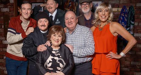 A Picture of all the actors in Give My Head Peace