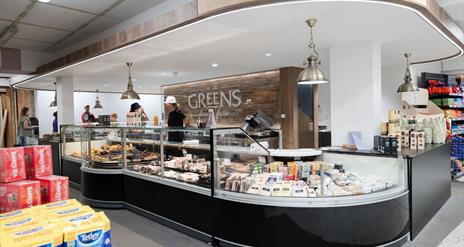 Deli counter at Greens of Lisburn